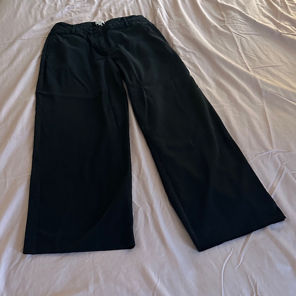Banana Republic Women's Black Wide Leg Pants